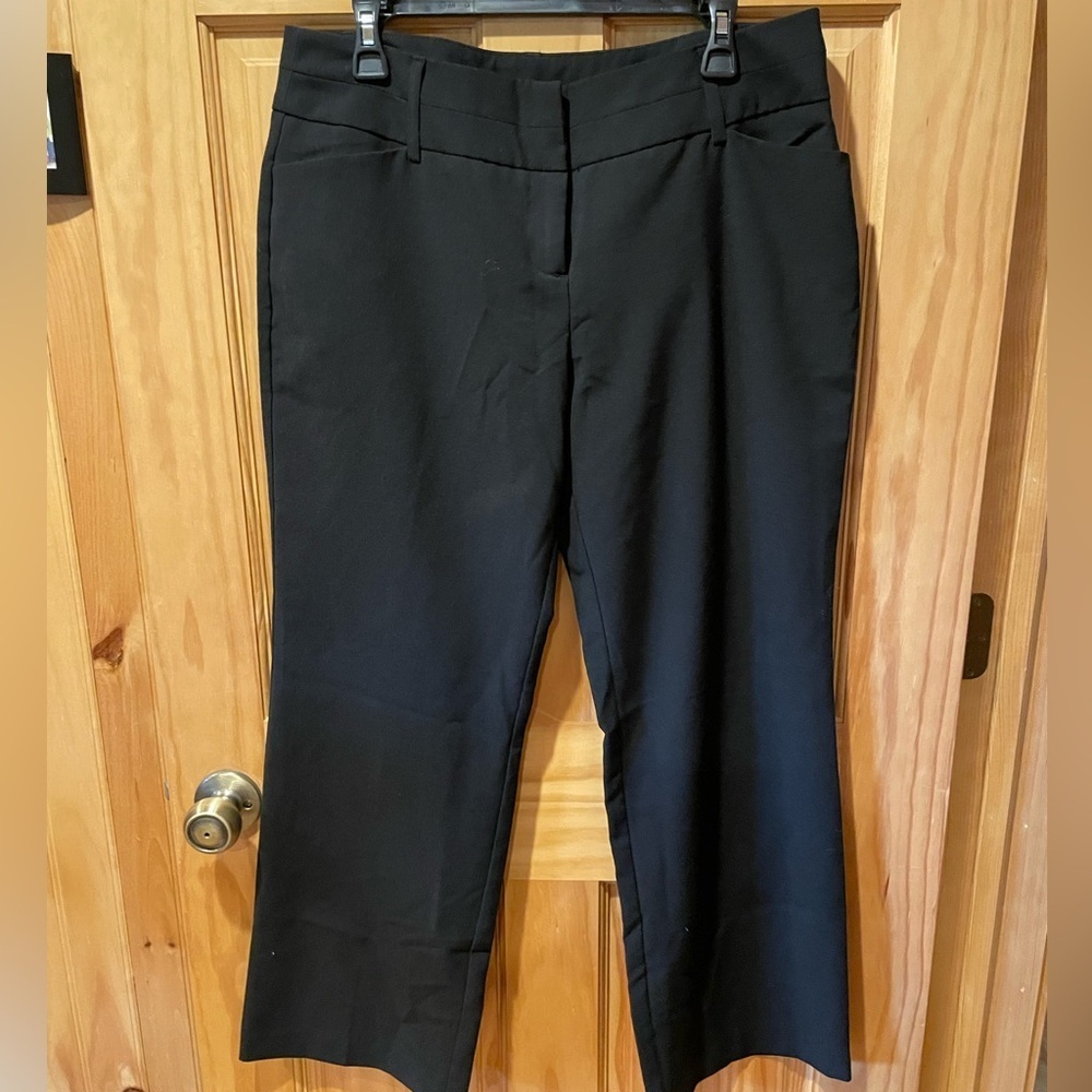 Cato black dress pants size 12 Petite